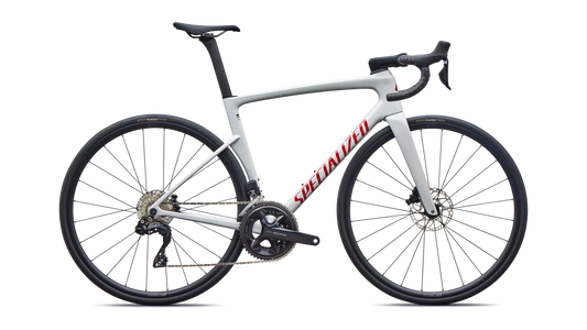 SPECIALIZED TARMAC SL9 COMP ROAD BIKE SHIMANO 105 DI2 - GLOSS DOLOMITE METALLIC / CAYENNE METALLIC