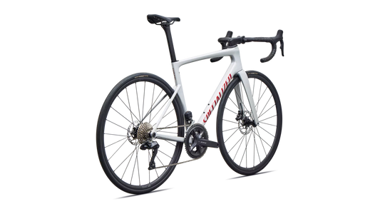 SPECIALIZED TARMAC SL9 COMP ROAD BIKE SHIMANO 105 DI2 - GLOSS DOLOMITE METALLIC / CAYENNE METALLIC