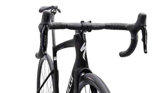SPECIALIZED TARMAC SL9 COMP ROAD BIKE SHIMANO 105 DI2 - GLOSS CHARCOAL TINT / DOLOMITE METALLIC