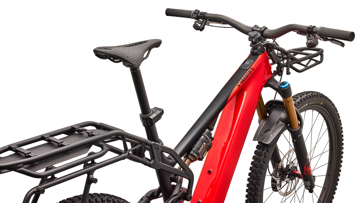 SPECIALIZED S-Works Turbo Levo 4 X Elektrisches Mountainbike - Fiery Red / Schwarz