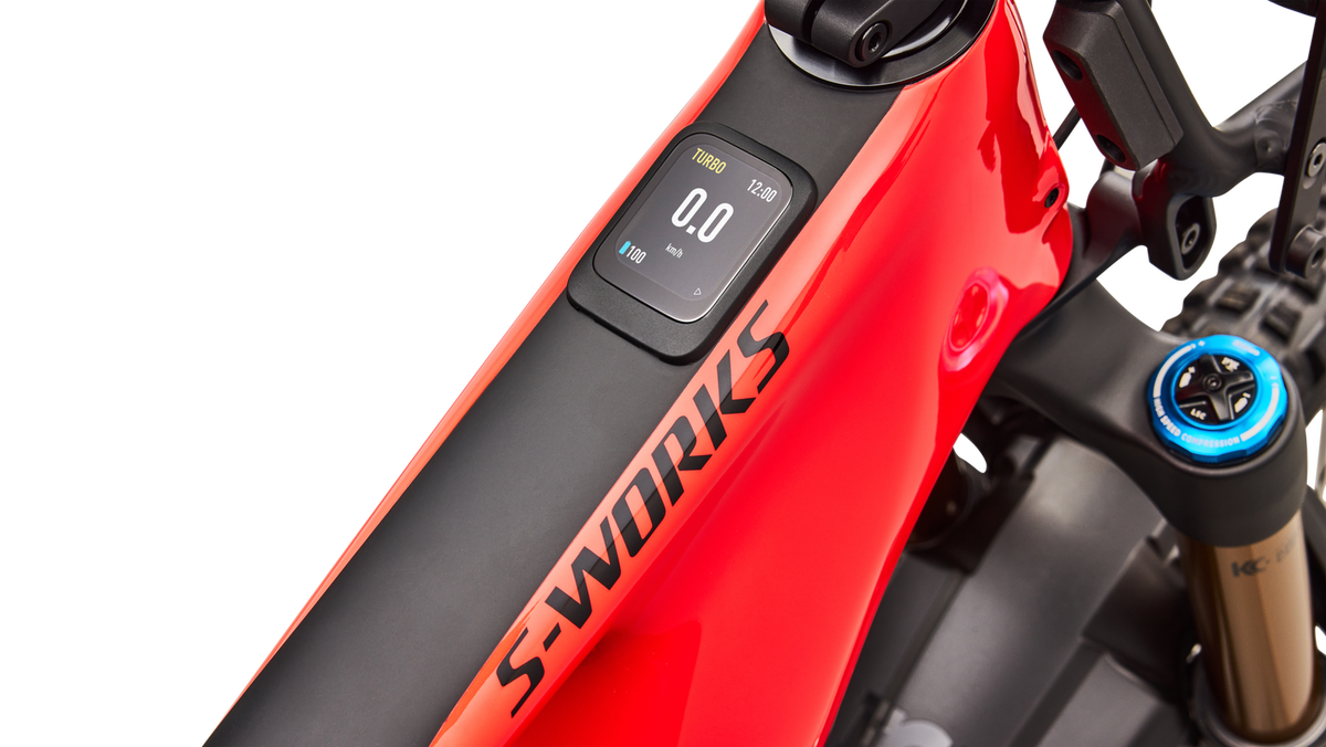 SPECIALIZED S-Works Turbo Levo 4 X Elektrisches Mountainbike - Fiery Red / Schwarz