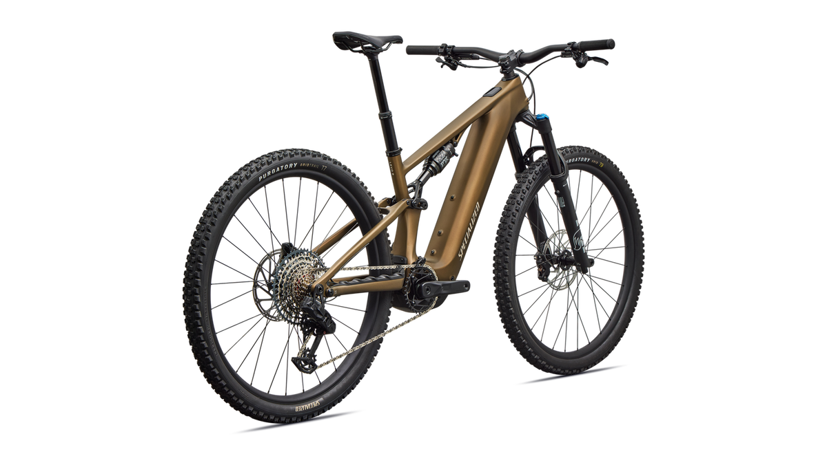 SPECIALIZED Turbo Levo R Comp Elektrisches Mountainbike - Satin Burnt Gold Metallic / Sandstone Metallic