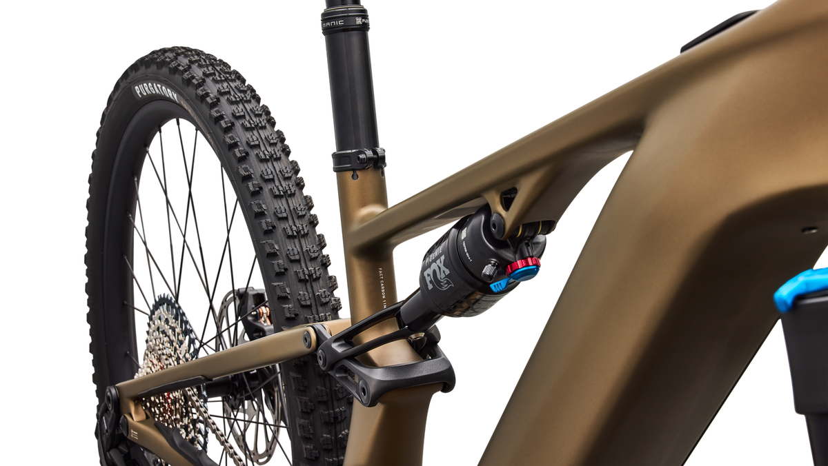 SPECIALIZED Turbo Levo R Comp Elektrisches Mountainbike - Satin Burnt Gold Metallic / Sandstone Metallic