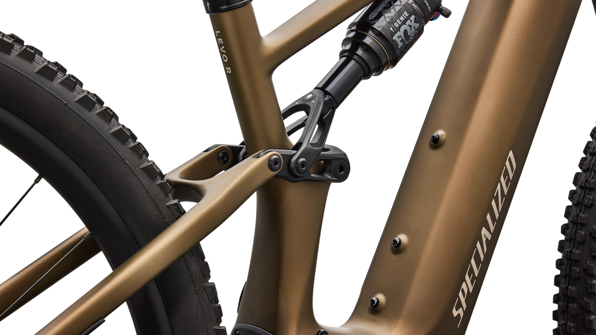 SPECIALIZED Turbo Levo R Comp Elektrisches Mountainbike - Satin Burnt Gold Metallic / Sandstone Metallic