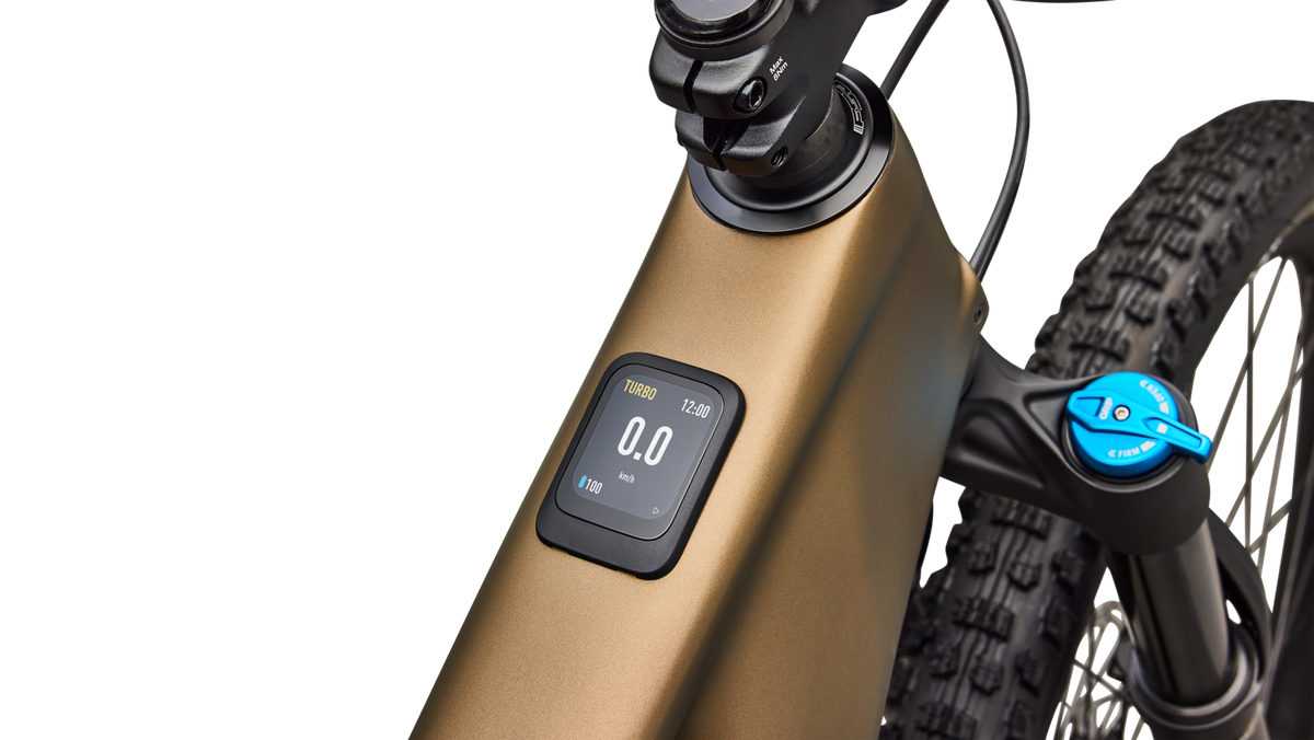 SPECIALIZED Turbo Levo R Comp Elektrisches Mountainbike - Satin Burnt Gold Metallic / Sandstone Metallic