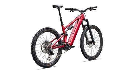 SPECIALIZED S-Works Turbo Levo 4 Elektrische mountainbike - Gloss Red Tint / Silver Dust / Metallic Wit Silver