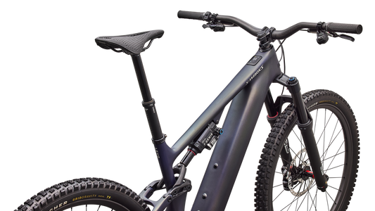SPECIALIZED S-Works Turbo Levo 4 Elektrische mountainbike - Satin Blue Tint / Chrome
