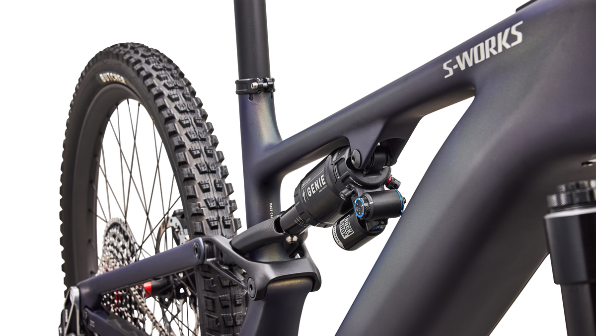 SPECIALIZED S-Works Turbo Levo 4 MTB elcykel - Satin Blue Tint / Chrome