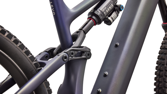 SPECIALIZED S-Works Turbo Levo 4 Elektrische mountainbike - Satin Blue Tint / Chrome