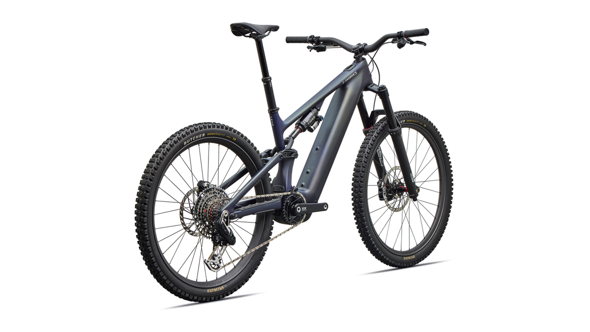 SPECIALIZED S-Works Turbo Levo 4 MTB elcykel - Satin Blue Tint / Chrome