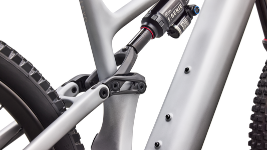 SPECIALIZED S-Works Turbo Levo 4 Elektrische mountainbike - Satin Silver Dust / Zwart Pearl / Gloss Chrome