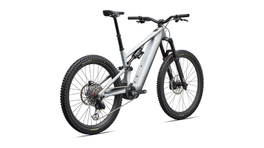 SPECIALIZED S-Works Turbo Levo 4 Elektrische mountainbike - Satin Silver Dust / Zwart Pearl / Gloss Chrome