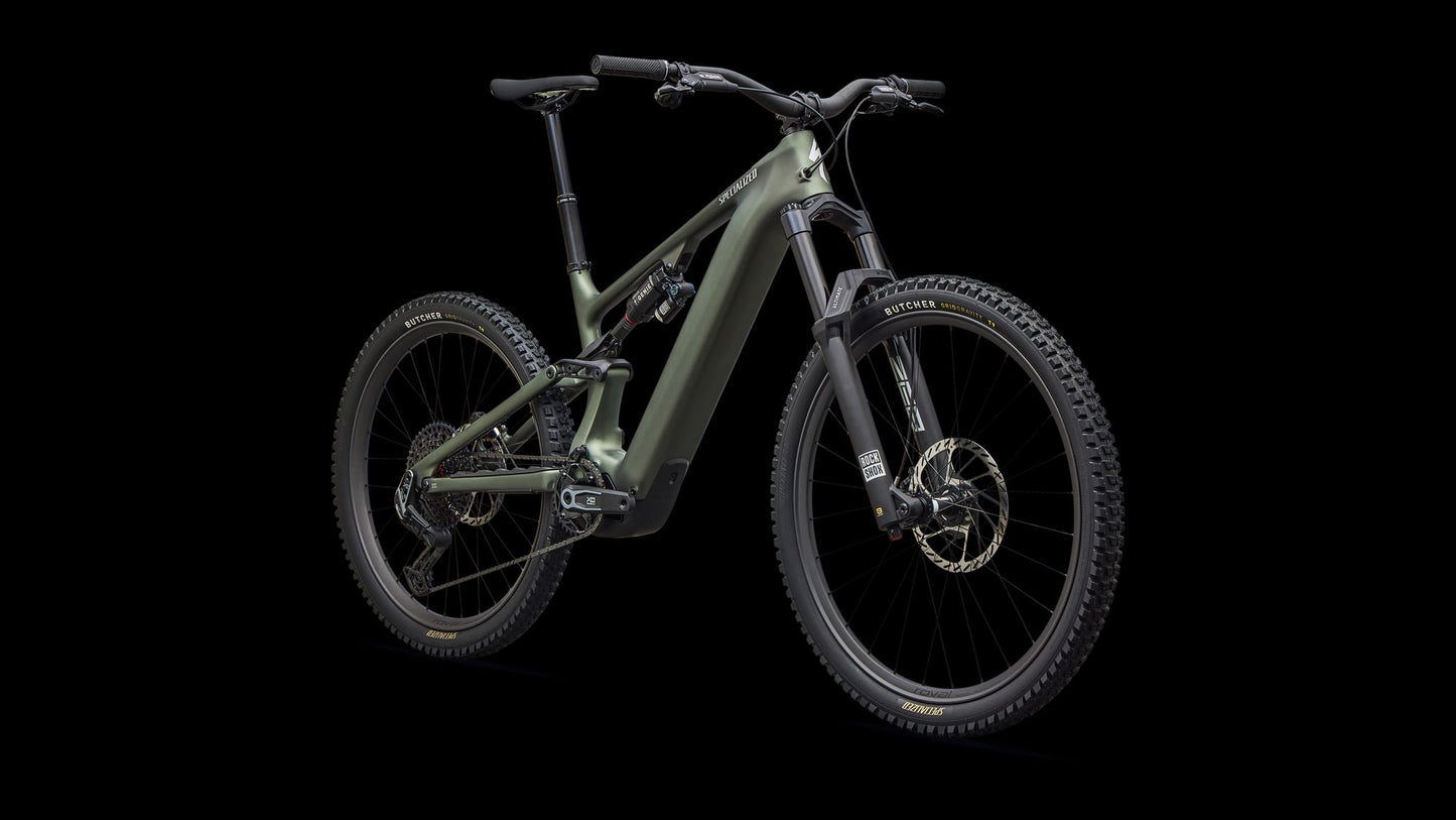 SPECIALIZED TURBO LEVO 4 PRO MTB elcykel- BTLGRN/BLKPRL/SILDST