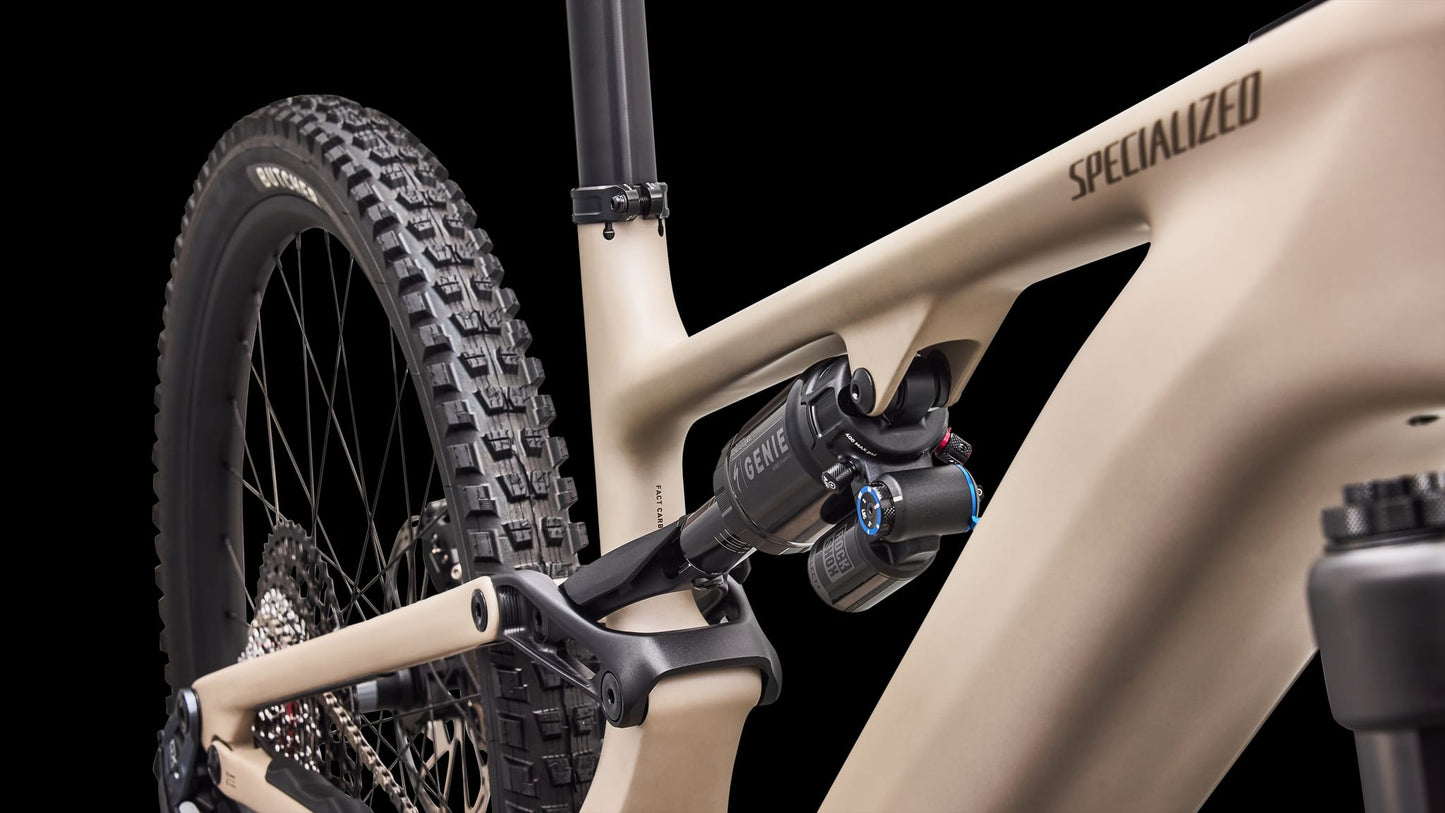 SPECIALIZED TURBO LEVO 4 EXPERT Bicicleta elèctrica de muntanya- SANDSTONE METALLIC/Negre PEARL/BRONZE GOLD METALLIC