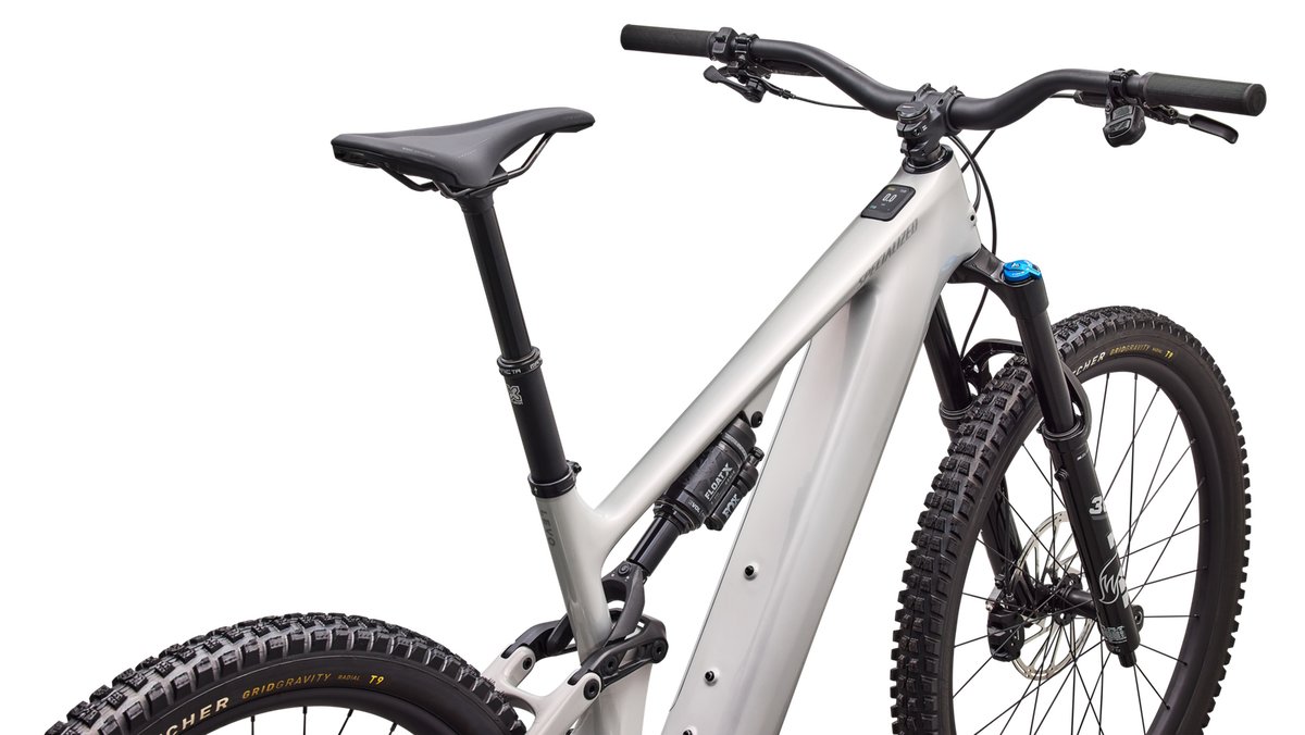 SPECIALIZED Turbo Levo 4 Comp Bicicleta eléctrica de montaña - Gloss Dolomite / Shadow Silver