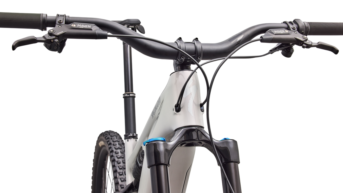 SPECIALIZED Turbo Levo 4 Comp Bicicleta eléctrica de montaña - Gloss Dolomite / Shadow Silver