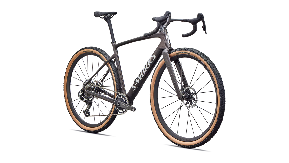 SPECIALIZED S-Works Diverge 4 SRAM RED XPLR Complete Gravel Bike - Warm Smoke Metallic / Carbon / Silver Dust