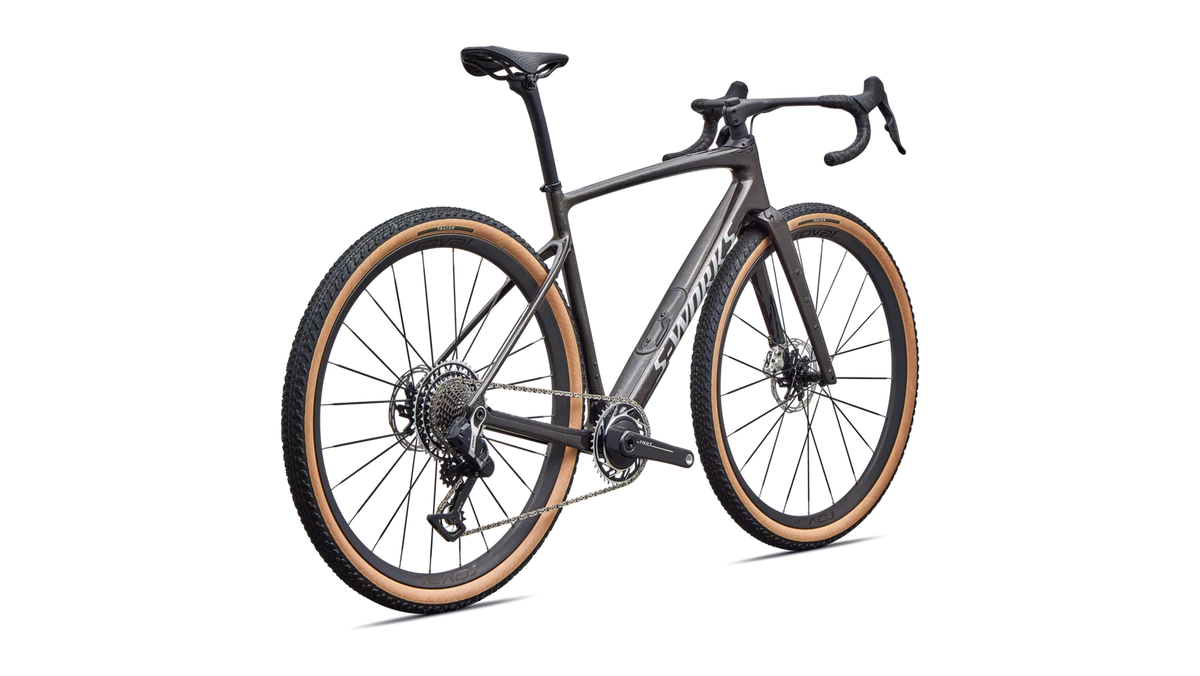 SPECIALIZED S-Works Diverge 4 SRAM RED XPLR Complete Gravel Bike - Warm Smoke Metallic / Carbon / Silver Dust