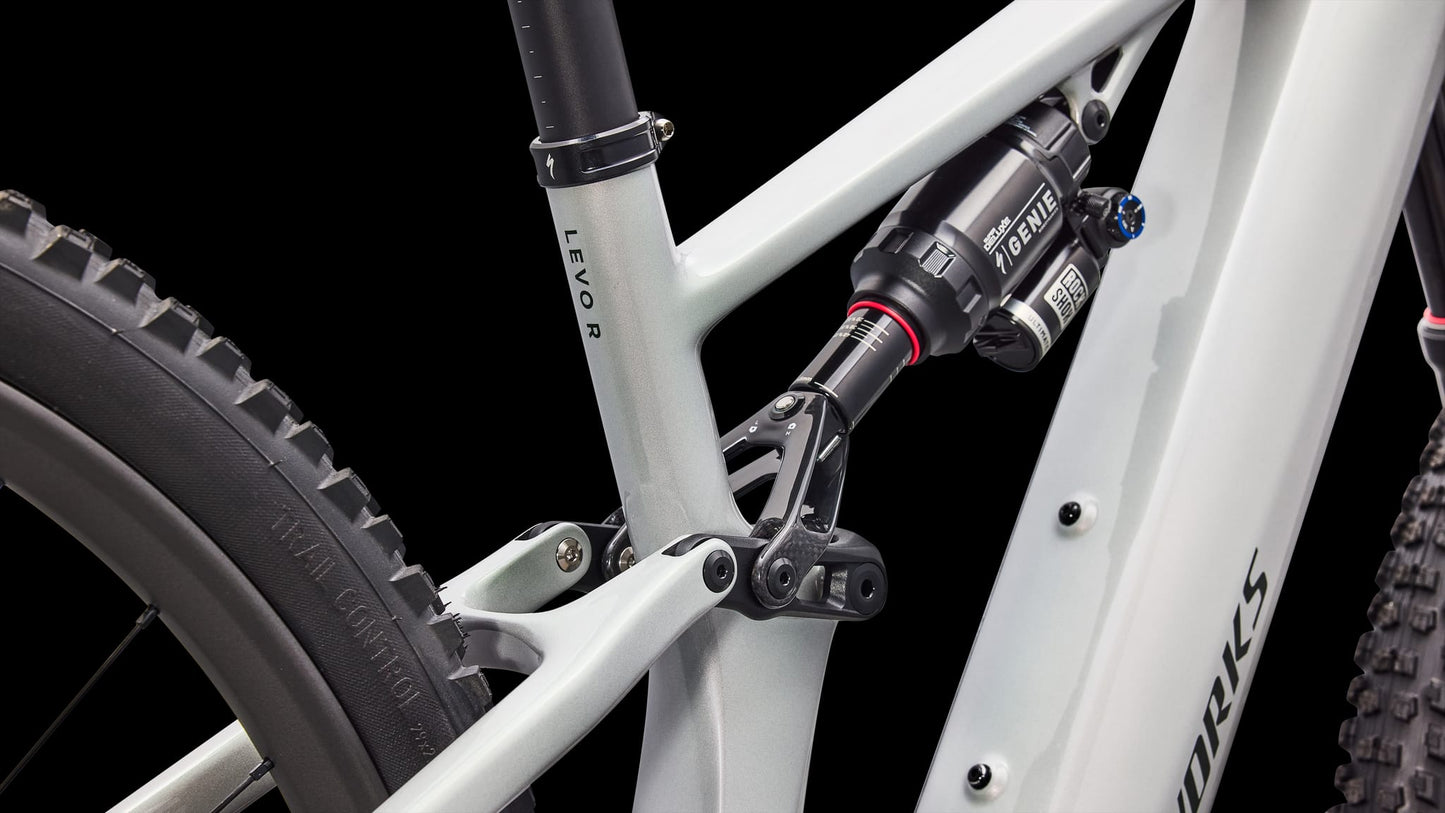 SPECIALIZED SWORKS TURBO LEVO R Bicicleta elèctrica de muntanya - DLM MET/CMLN SIL GRN/OAK GRN MET