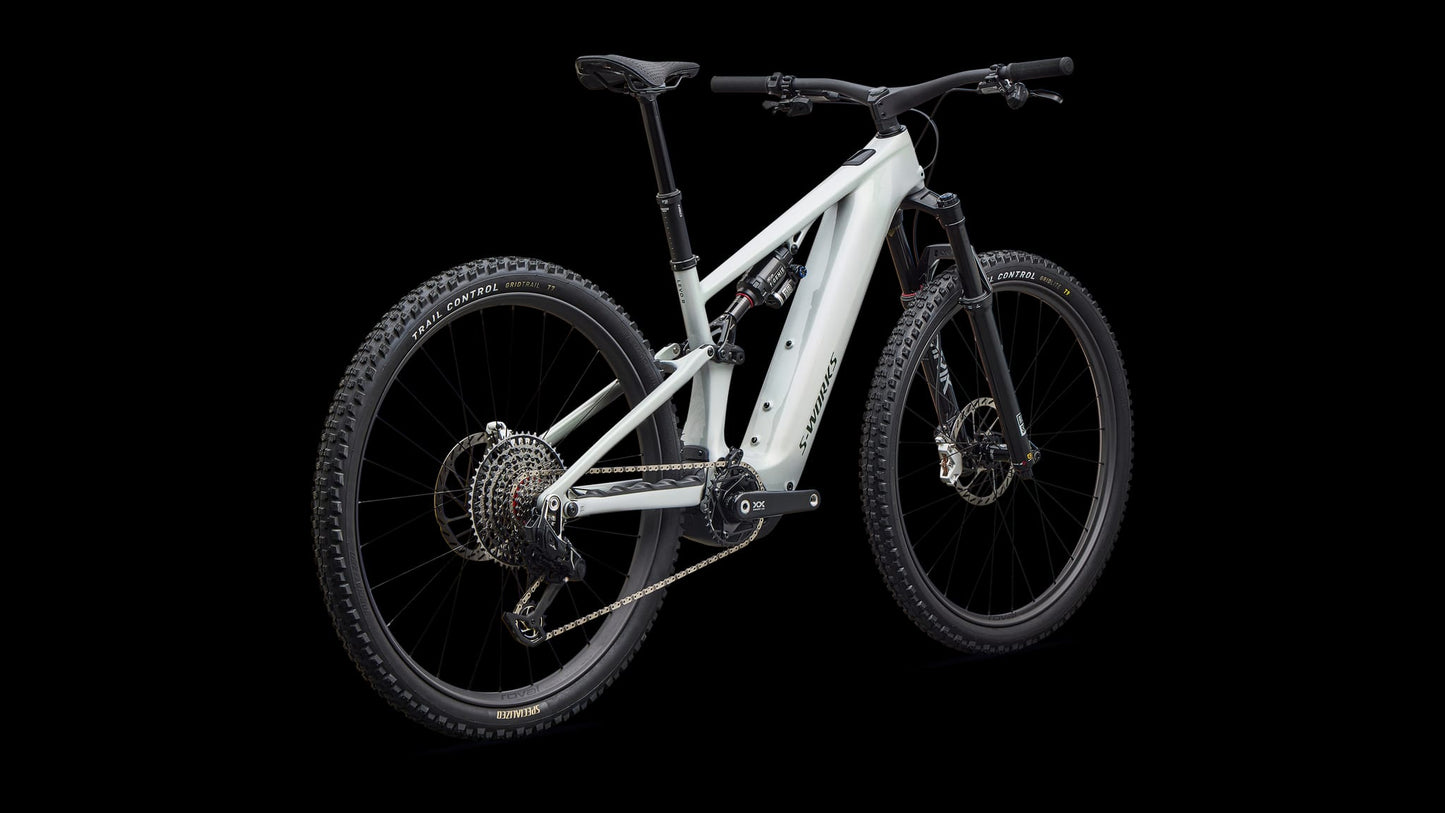 SPECIALIZED SWORKS TURBO LEVO R Bicicleta elèctrica de muntanya - DLM MET/CMLN SIL GRN/OAK GRN MET