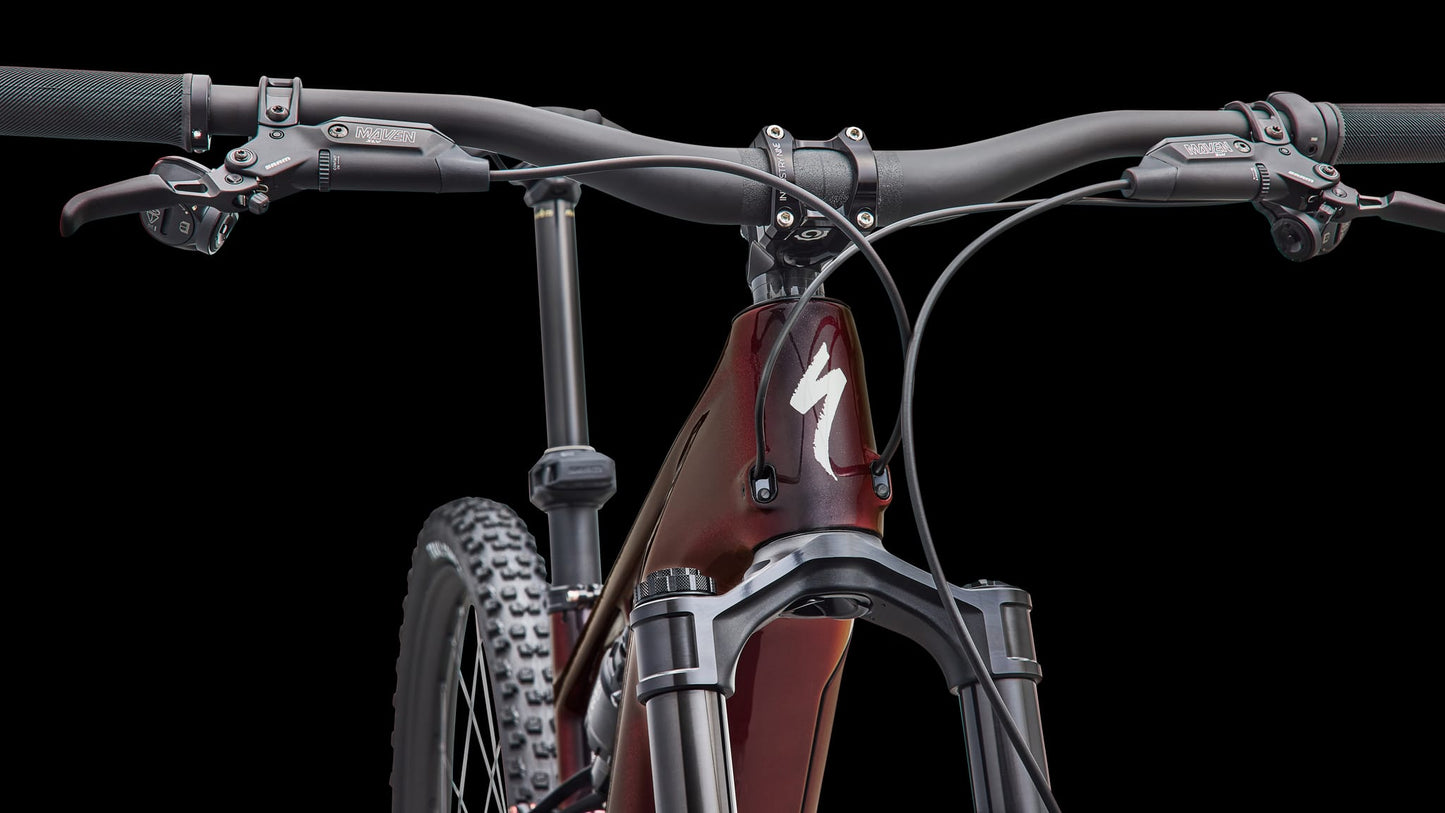 SPECIALIZED TURBO LEVO R PRO MTB elcykel- REDBLKCMNL/Sort/DLMET