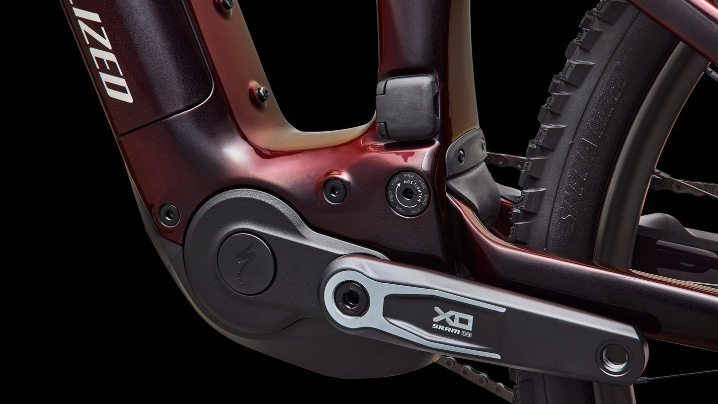 SPECIALIZED TURBO LEVO R PRO MTB elcykel- REDBLKCMNL/Sort/DLMET
