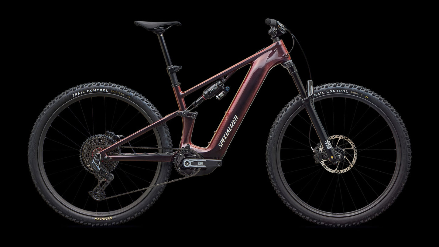 SPECIALIZED TURBO LEVO R PRO MTB elcykel- REDBLKCMNL/Sort/DLMET