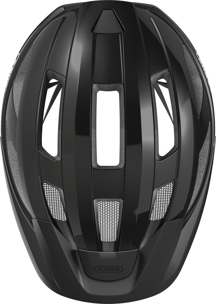 ABUS MACATOR MIPS Casco Ciclismo - SHINY Negro