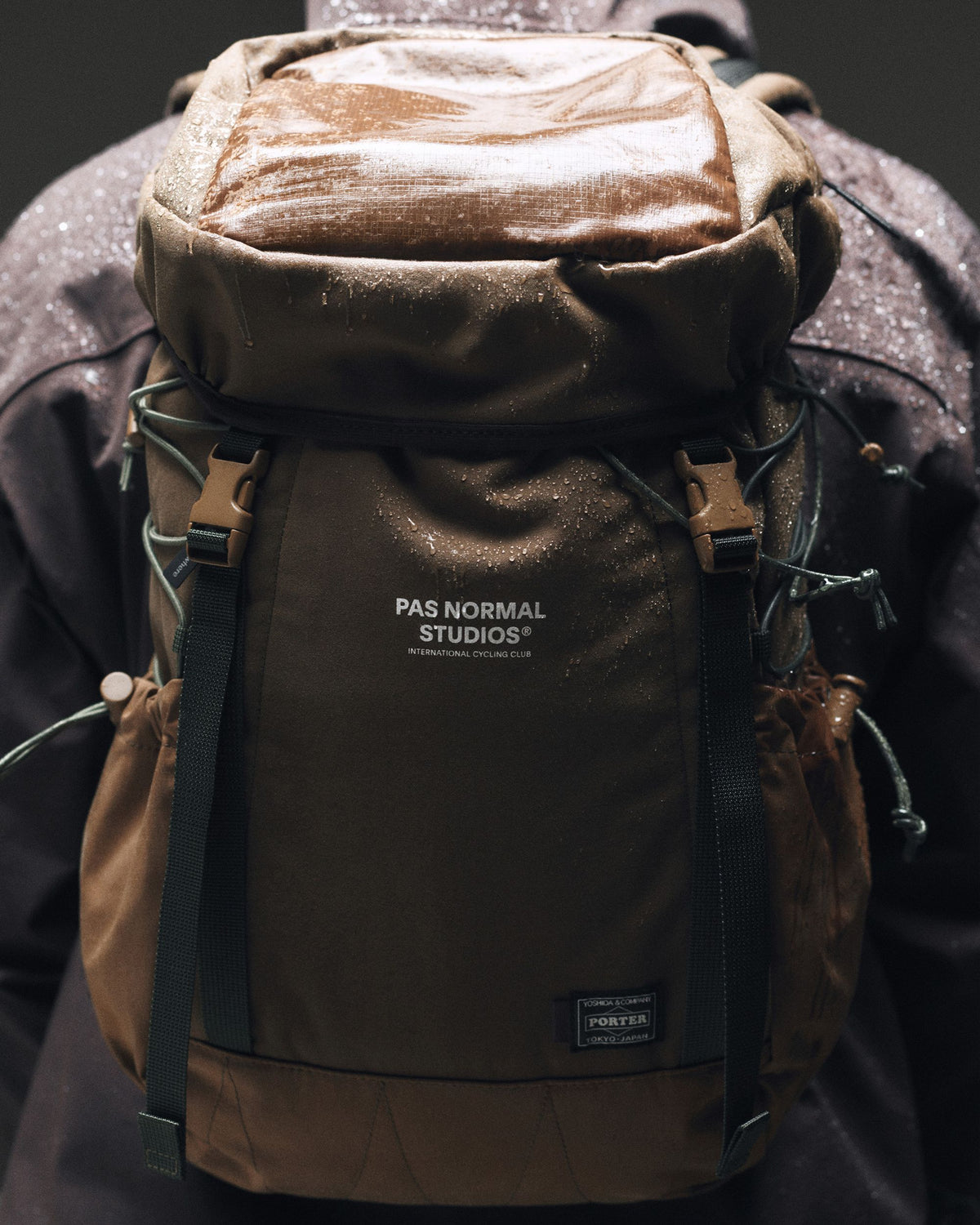 PAS NORMAL STUDIOS x Yoshida Porter Rugzak - Light Brown