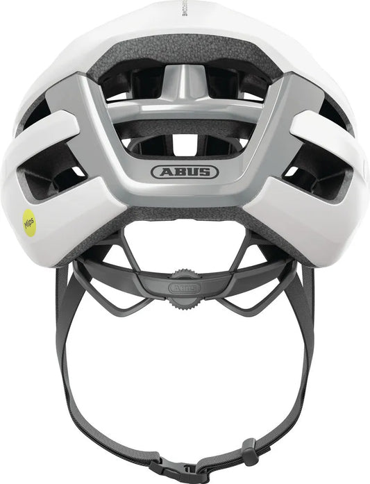 ABUS POWERDOME MIPS Casco Ciclismo - POLAR Blanco