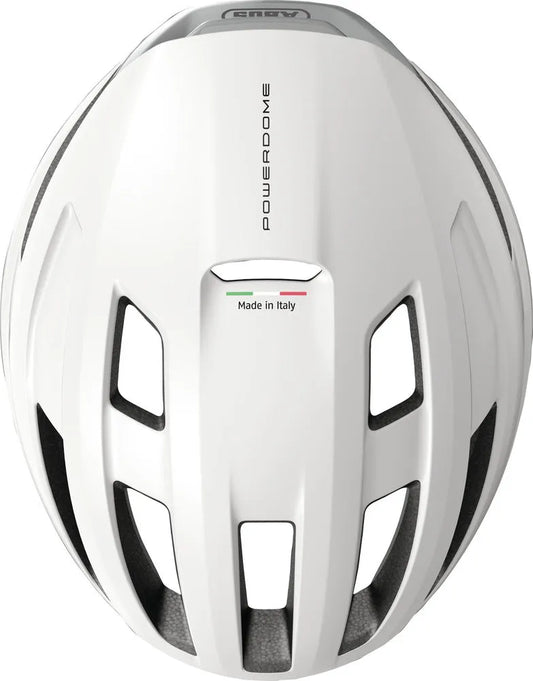 ABUS POWERDOME MIPS Casco Ciclismo - POLAR Blanco