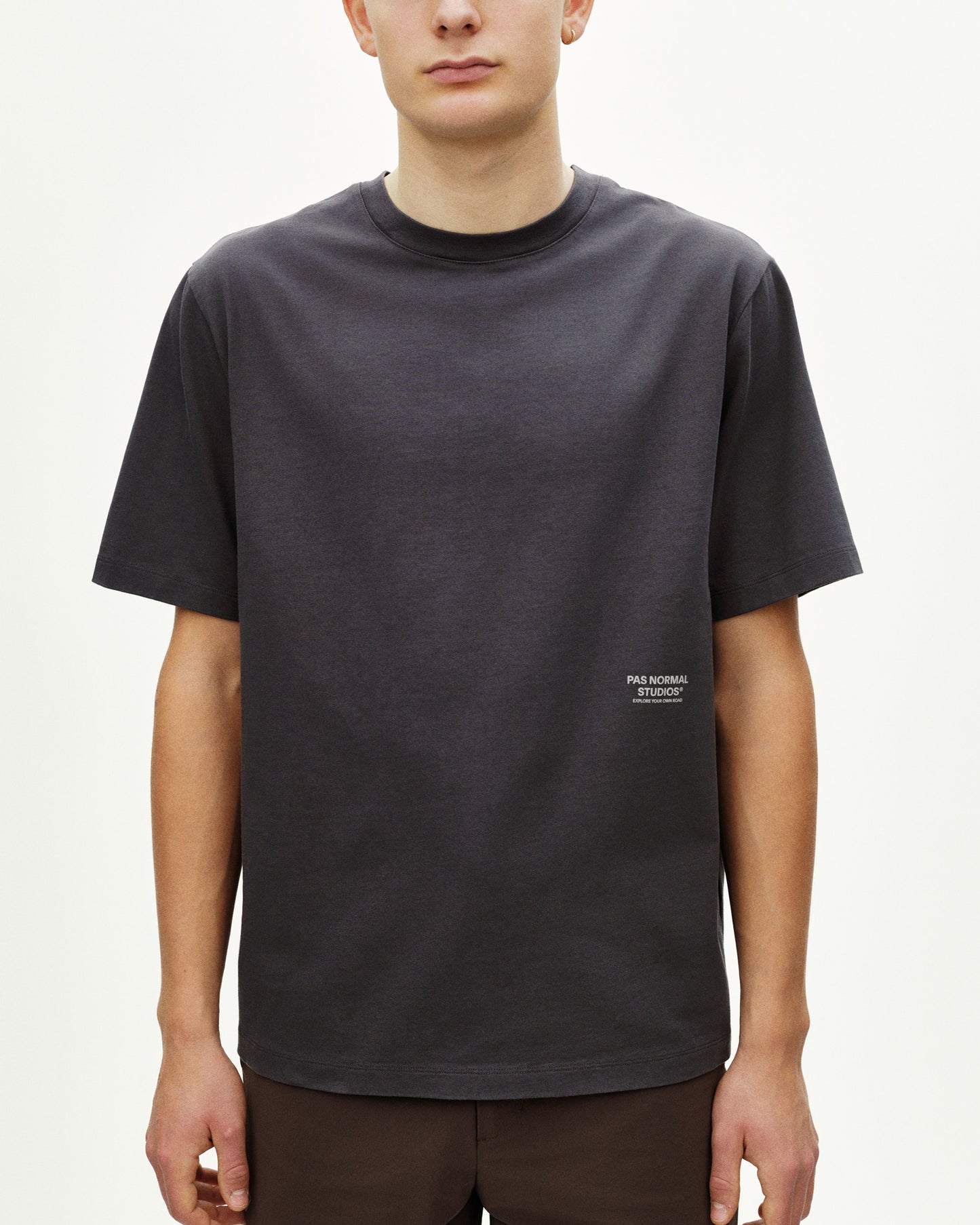 PAS NORMAL STUDIOS Off Race TShirt - Steel