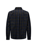 PAS NORMAL STUDIOS Off Race Seersucker Shirt - Dark Navy