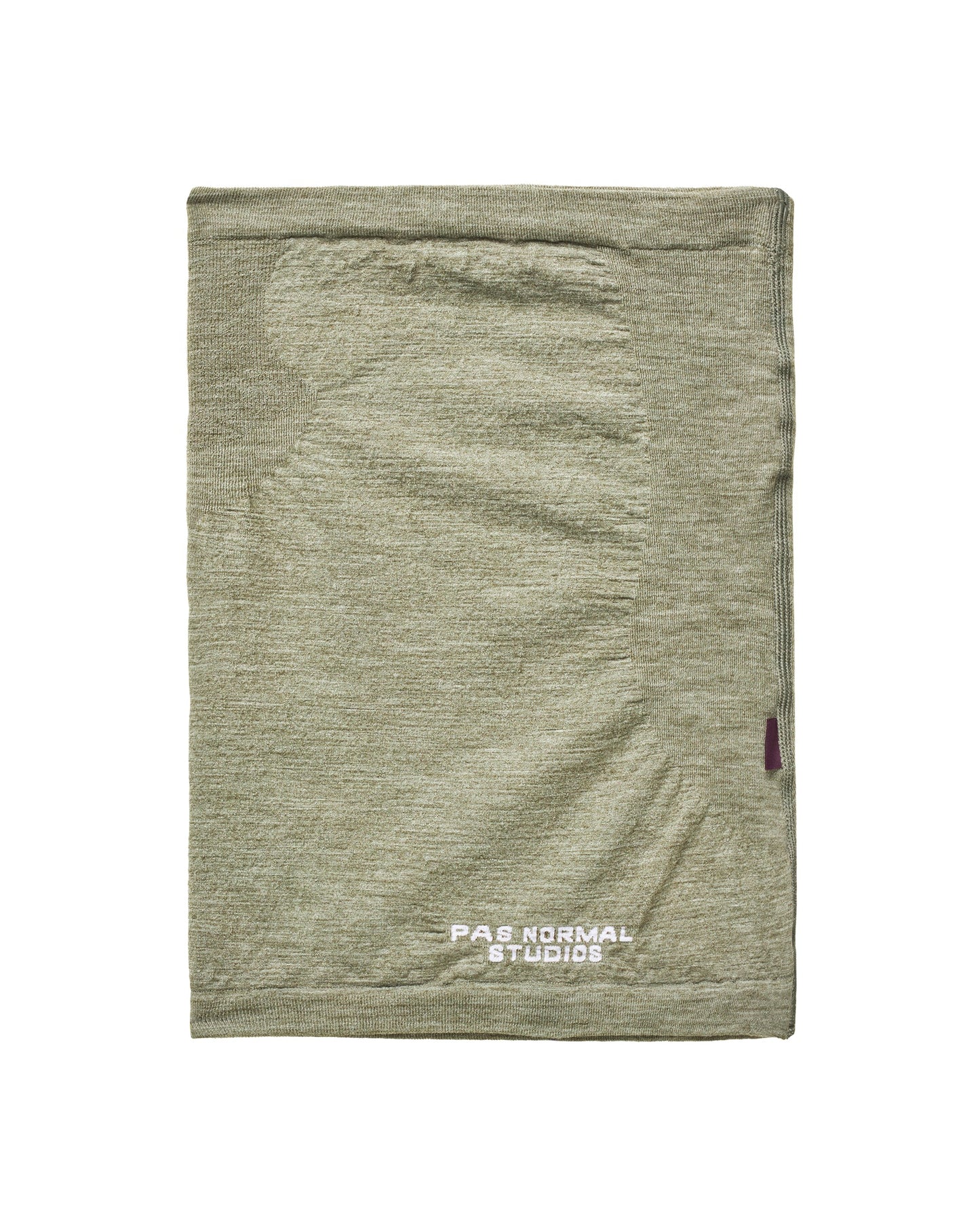 PAS NORMAL STUDIOS Logo Merino Knit Necktube - Earth