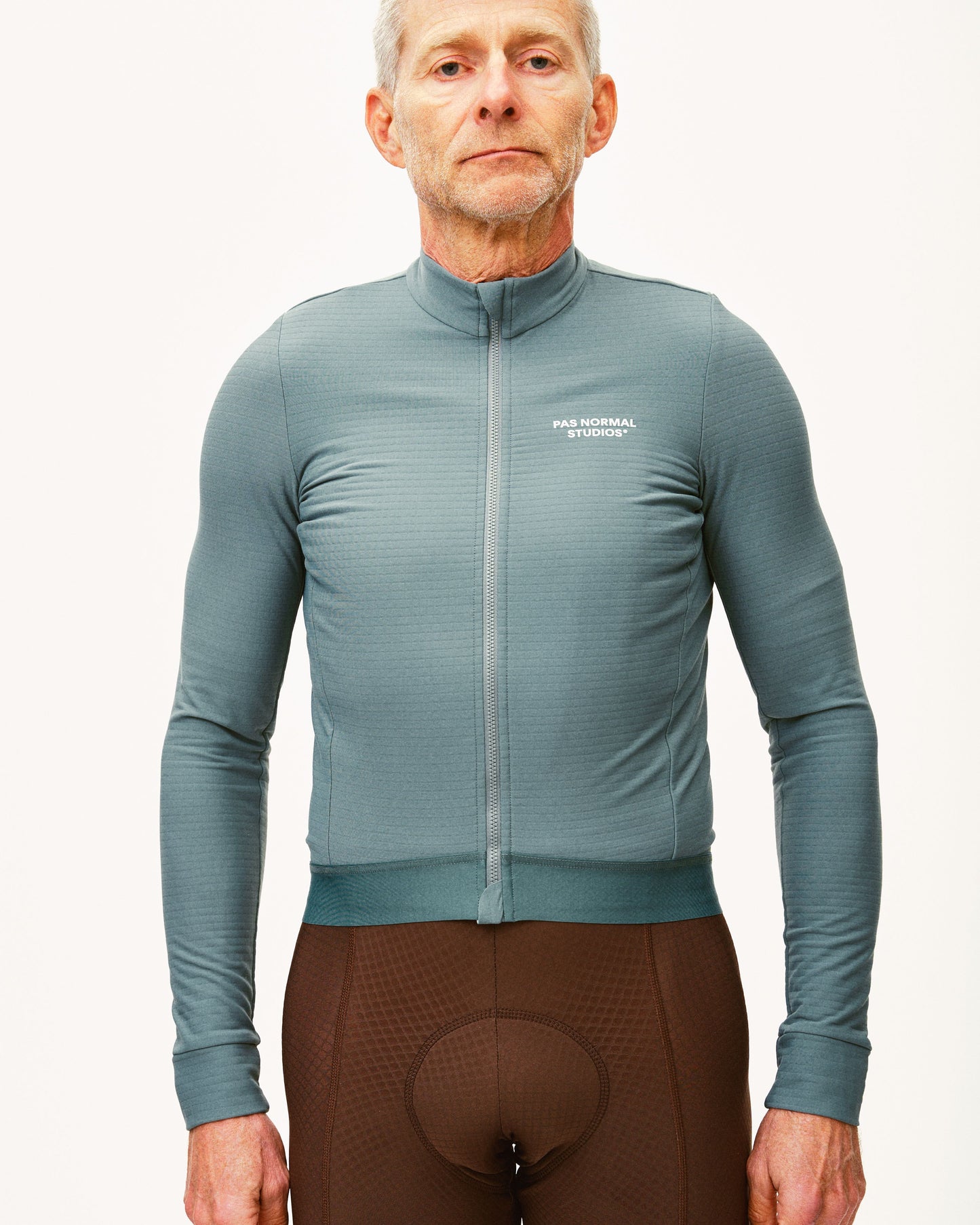 PAS NORMAL STUDIOS Essential Long Sleeve Jersey - Grey Teal