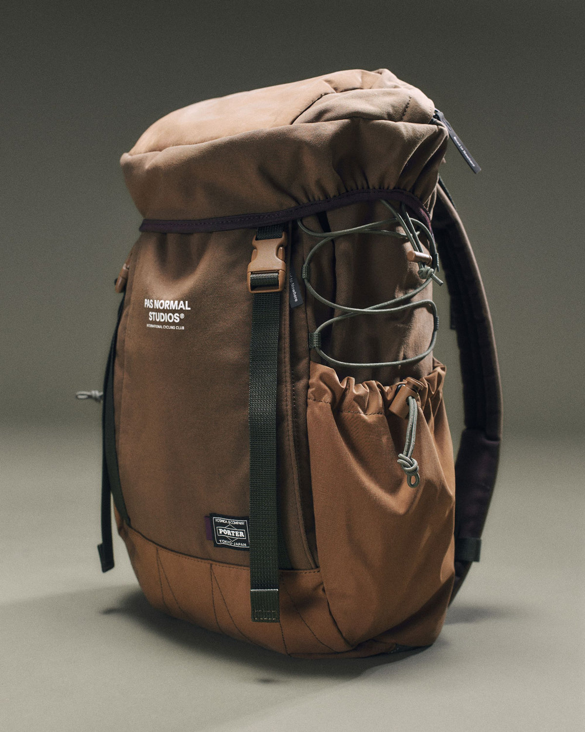 PAS NORMAL STUDIOS x Yoshida Porter Rugzak - Light Brown