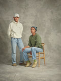 PAS NORMAL STUDIOS Off-Race Patch Sweatshirt - Dusty Olive