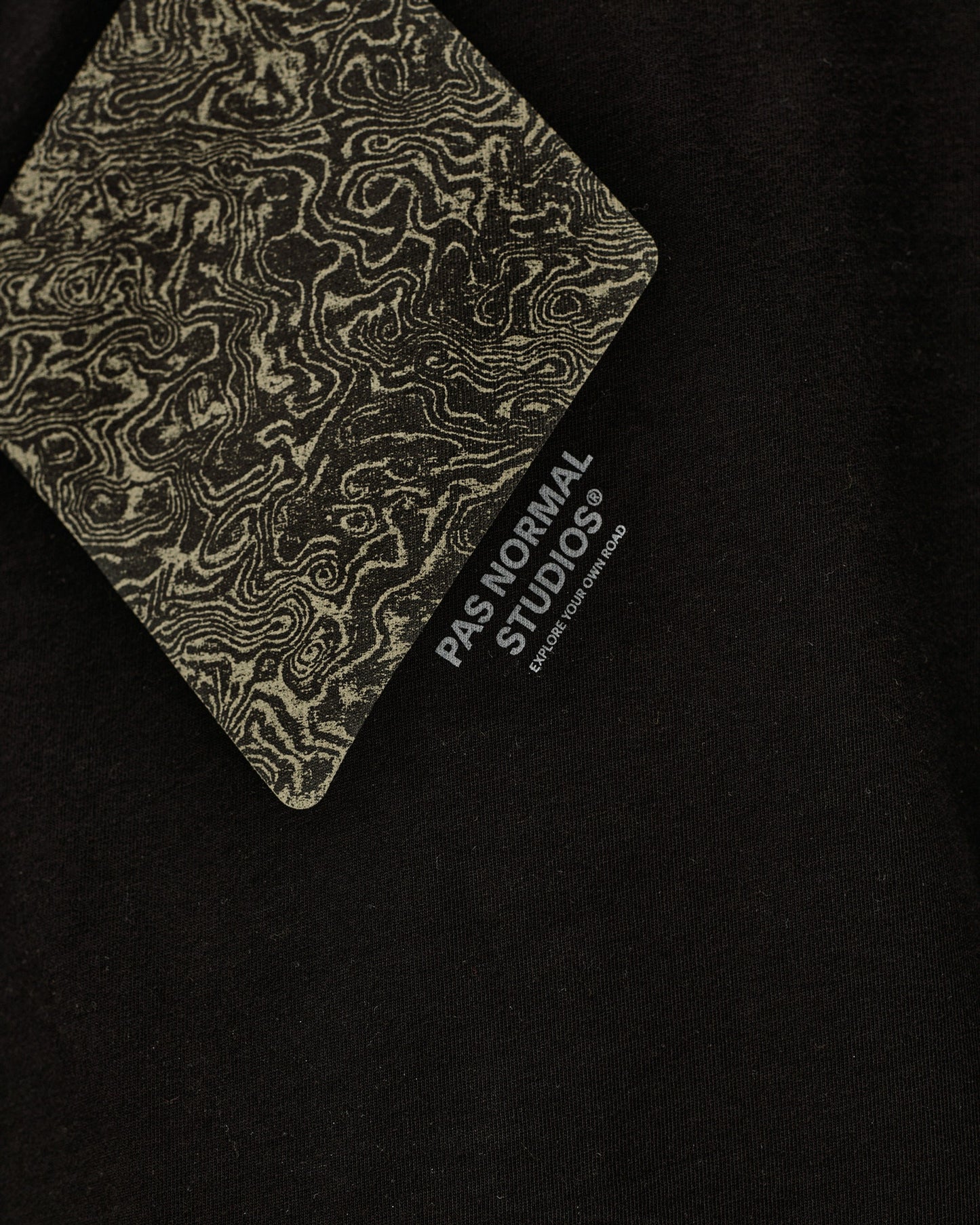 PAS NORMAL STUDIOS Off Race Graphic T Shirt - Black