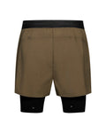 PAS NORMAL STUDIOS T.K.O. Balance 2in1 Shorts - Dark Stone