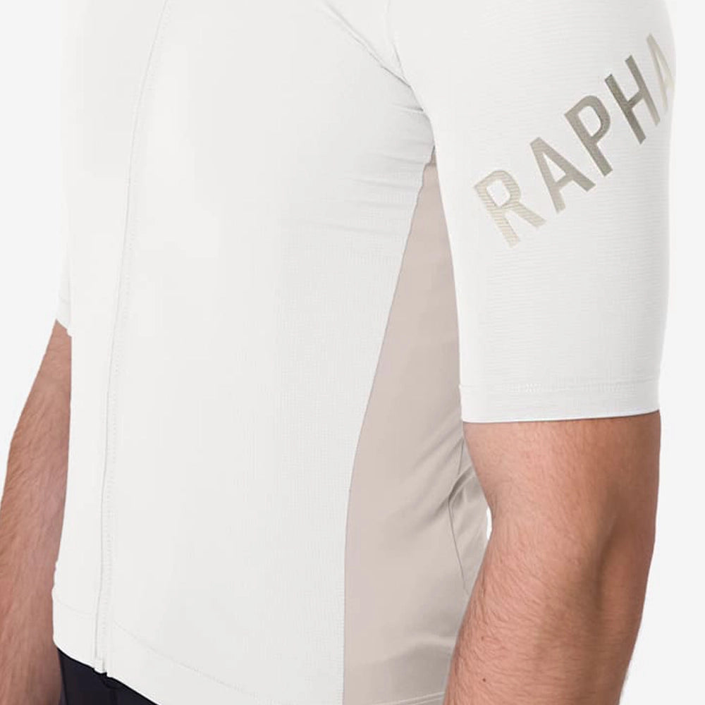 RAPHA Pro Team Training Jersey - WAS White Alyssum/Silver Gray