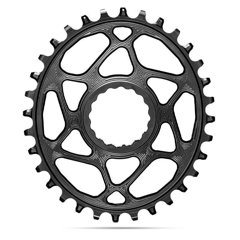 ABSBLCK Chainring AB BLACK OV DM 148BO RF 1X12 12-Speed HG Aluminium - Aluminio Negro