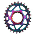 ABSBLCK Chainring AB BLACK OV DM 3OF 148BOO RF 1X Aluminium - Aluminio Arcoiris
