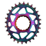 ABSBLCK Chainring AB BLACK OV DM 3OF 148BOO RF 1X Aluminium - Aluminio Arcoiris