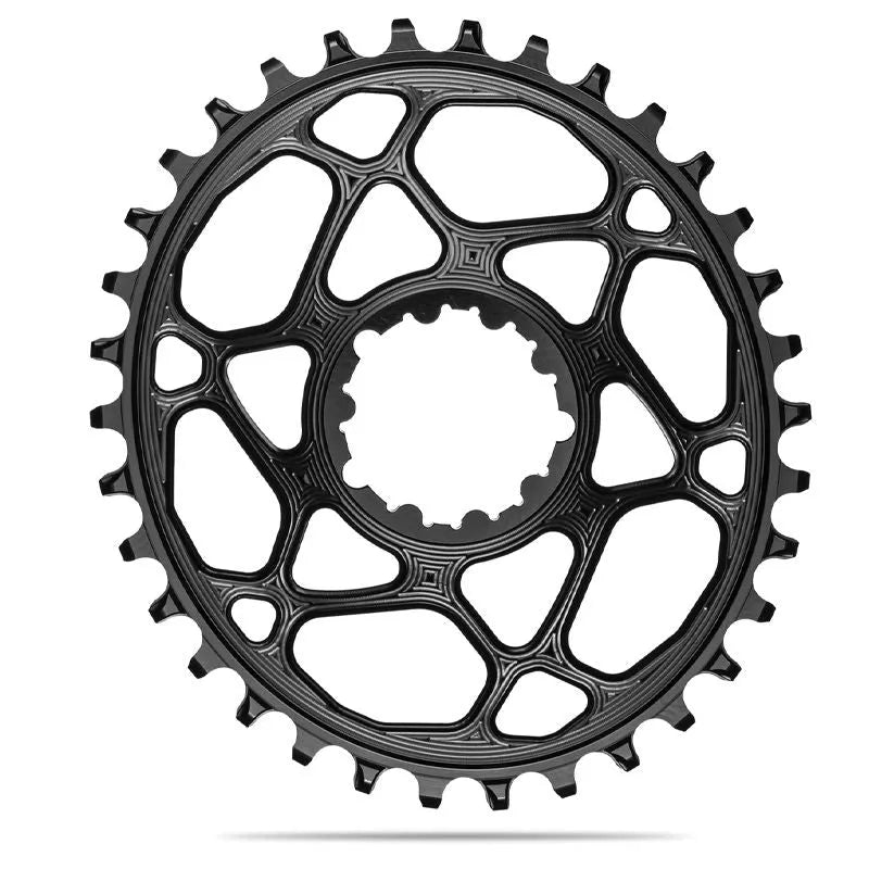 ABSBLCK Chainring AB BLACK OV DM 6OFF SRAM 1X10 12-Speed Aluminium - Aluminio Negro