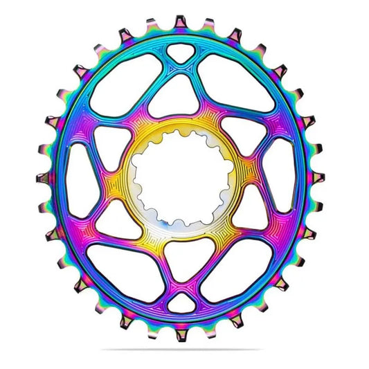 ABSBLCK Chainring AB OV DM 3OFF 148BO SRAM 1X10 12-Speed Aluminium - Aluminio Arcoiris
