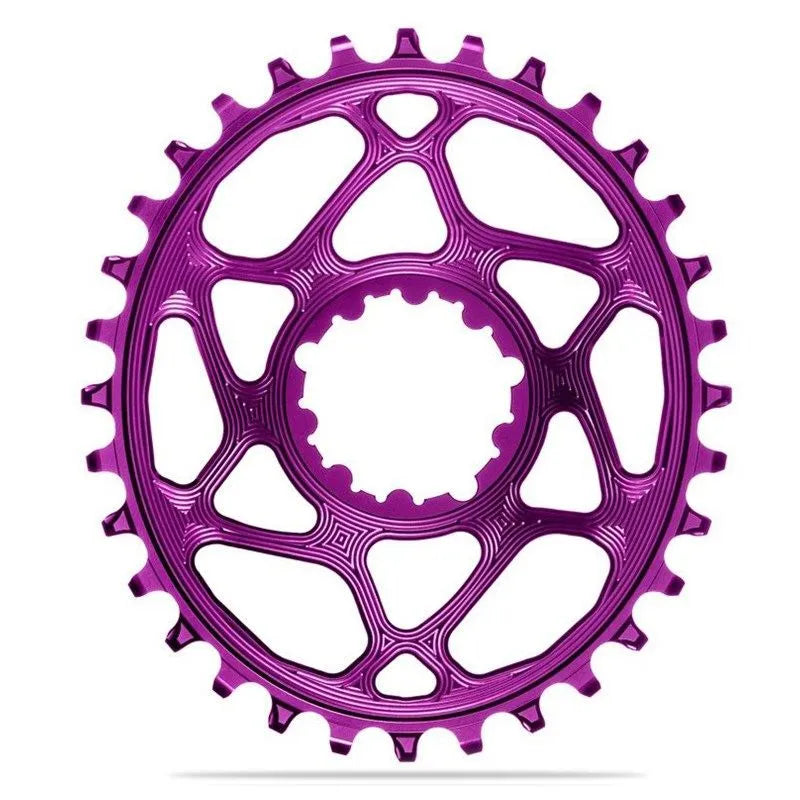 ABSBLCK Chainring AB OV DM 3OFF 148BO SRAM 1X10 12-Speed Aluminium - Aluminio Morado