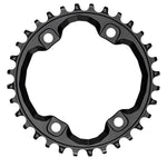 ABSOLUTE BLACK CHAINRING 96 BCD 4 Arms Asymetric SHIMANO XT M8000 Alloy - Black bolts included