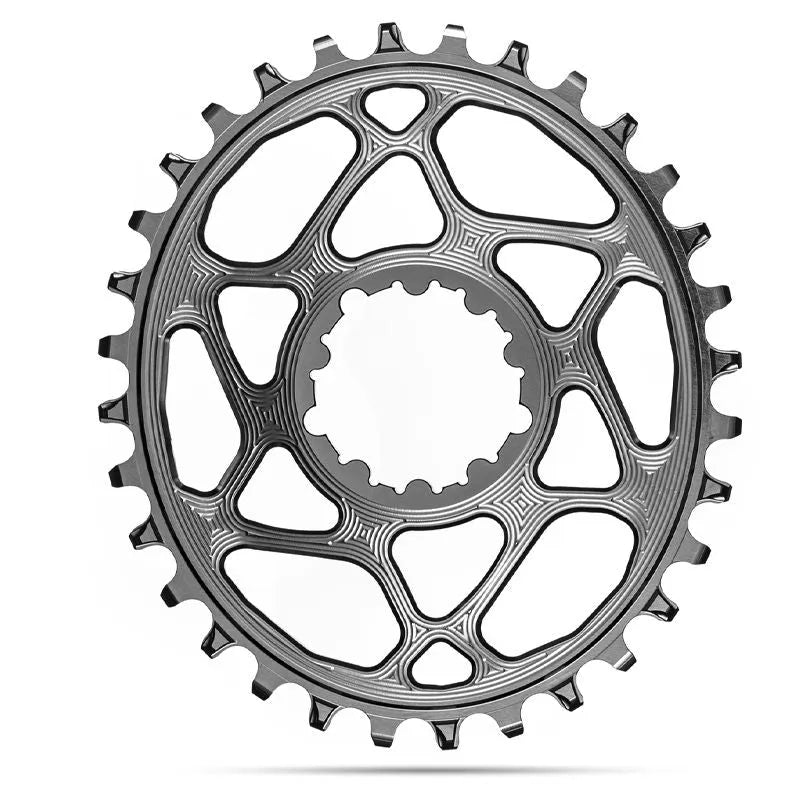 ABSOLUTE BLACK CHAINRING AB OV. DM 3OFF.148BO.SRAM 1X10 12V AL.TIT - Aluminum Titanium