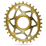 ABSOLUTE BLACK Chainring DM 6 Offset Race Face 1x10 12-Speed Aluminum - Aluminio Oro