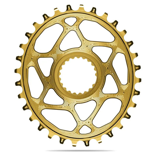 ABSOLUTE BLACK Chainring DM Shimano XTR Aluminum - Aluminio Oro